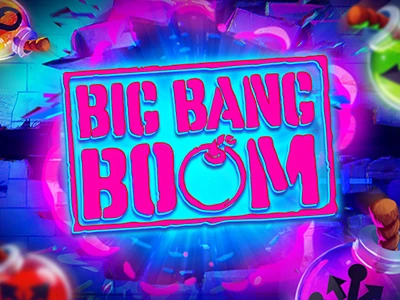 Big Bang Boom Slot Logo