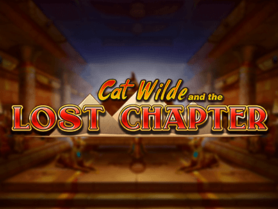 Cat Wilde and the Lost Chapter Slot Logo