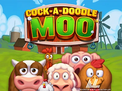 Cock-A-Doodle-Moo Slot Logo