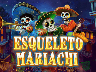 Esqueleto Mariachi Slot Logo