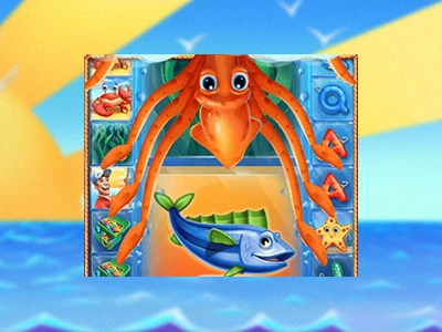 4 Fantastic Fish Gigablox - Giant Squid Bonus