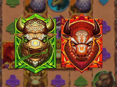 Bison Battle - Green Valley Feature