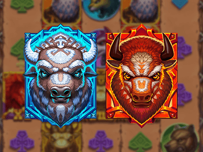 Bison Battle - Ice Park Feature