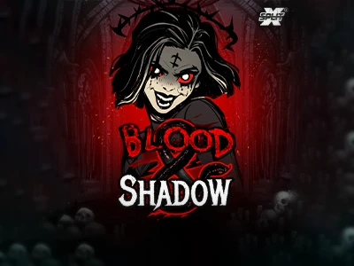 Blood & Shadow Slot Logo