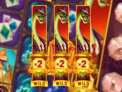 Dinopolis - Sticky Stack Wild Symbol