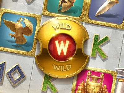 Guardian of Athens - Multiplier Wild Symbols