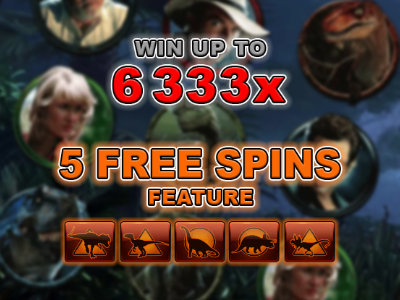 Jurassic Park (Remastered) - Free Spins