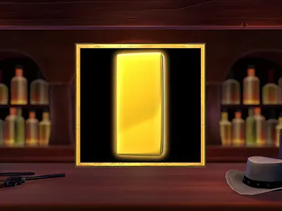 Outlaw Saloon - Gold Bar Meter