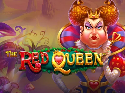 The Red Queen Slot Logo