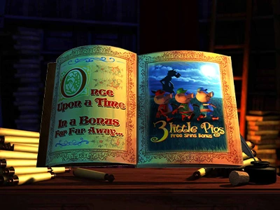 Wish Upon a Jackpot - The 3 Little Pigs Free Spins Bonus