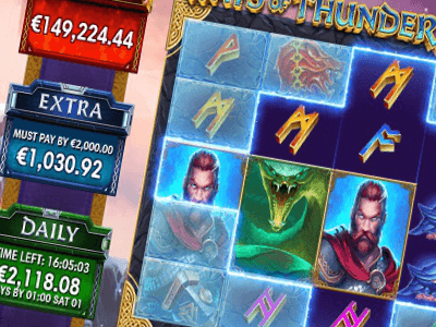Age of the Gods Norse: Ways of Thunder - Progressive Jackpots