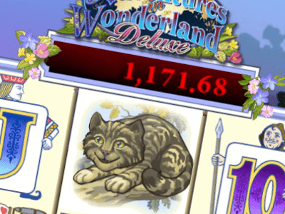 Alice in Wonderland Deluxe - Progressive Jackpot