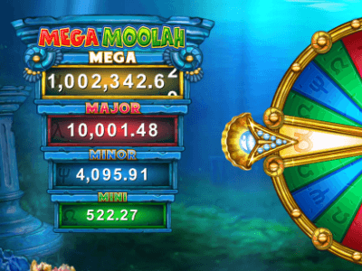 Atlantean Treasures Mega Moolah - Progressive Jackpot