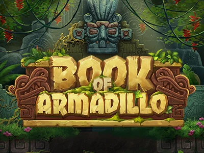 Book of Armadillo Slot Logo