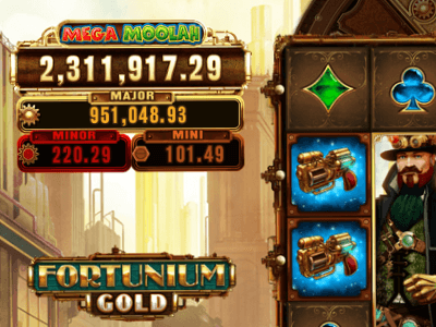 Fortunium Gold Mega Moolah - Progressive Jackpot