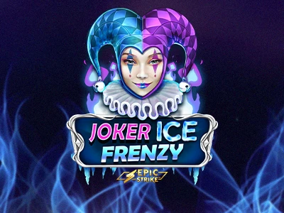 Joker Ice Frenzy Slot Logo