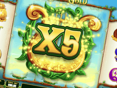 Land of Gold - Stack Of Luck Feature