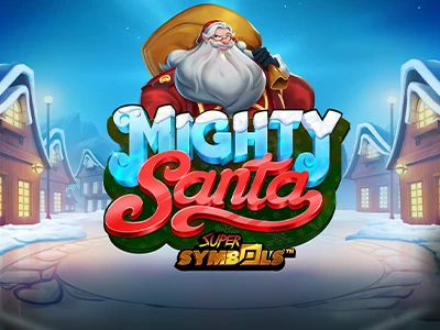 Mighty Santa Slot Logo