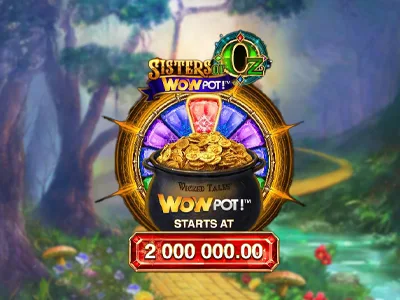 Sisters of Oz WowPot - Progressive Jackpot