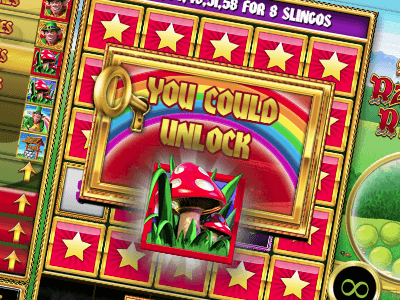 Slingo Rainbow Riches - Magic Toadstool Red
