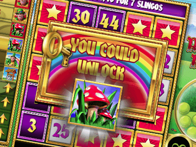 Slingo Rainbow Riches - Magic Toadstool