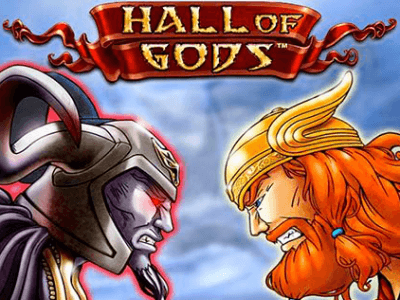 Hall of Gods Slot Logo