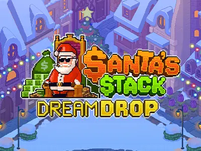 Santa's Stack: Dream Drop Slot Logo