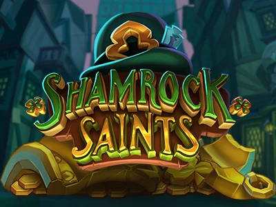Shamrock Saints Slot Logo