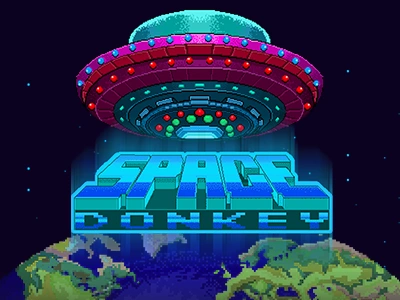 Space Donkey Slot Logo