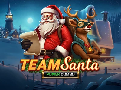 Team Santa Power Combo Slot Logo