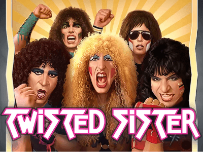 Twisted Sister Slot Logo