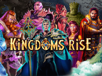 Kingdoms Rise Slots Series Logo