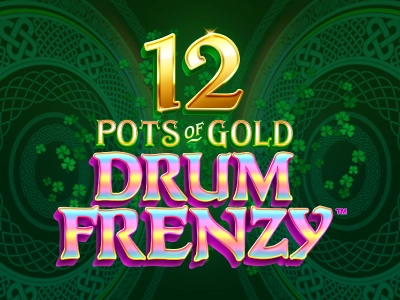 12 Pots of Gold: Drum Frenzy Online Slot by Gameburger Studios