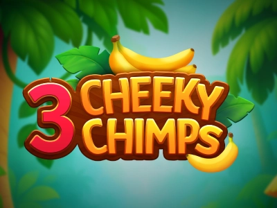 3 Cheeky Chimps Slot Logo
