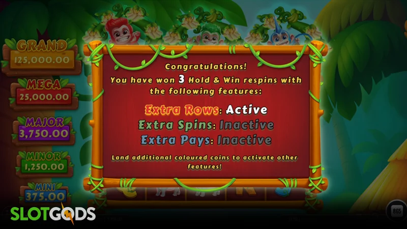 slot feature screenshot