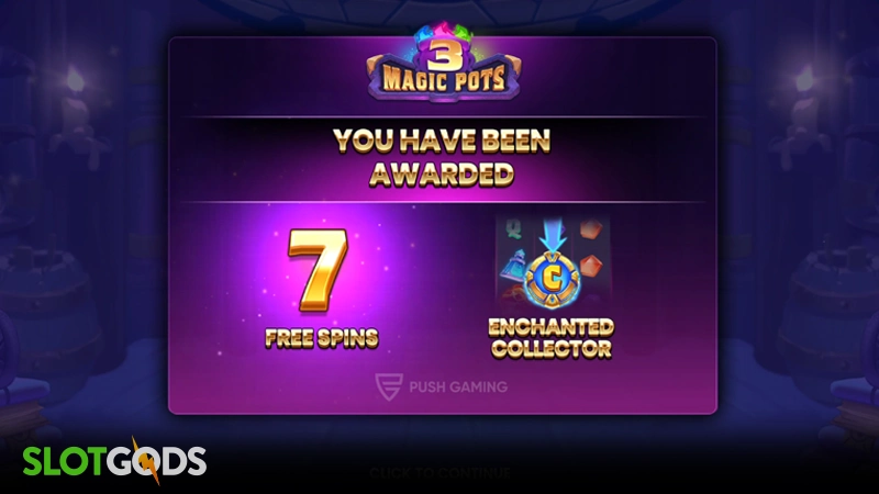 slot feature screenshot