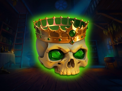 3 Skulls of Voodoo - Green Skull Bonus