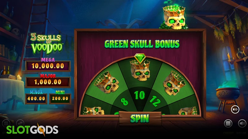 slot feature screenshot