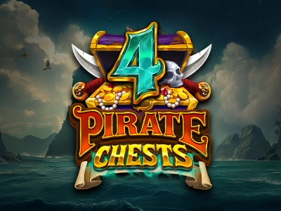 4 Pirate Chests Slot Logo