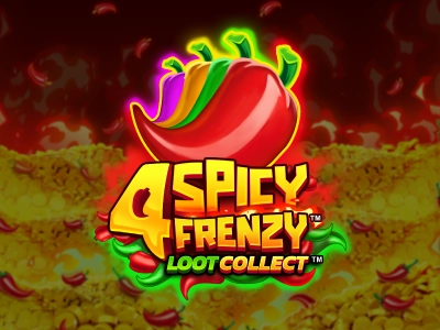 4 Spicy Frenzy Loot Collect Slot Logo