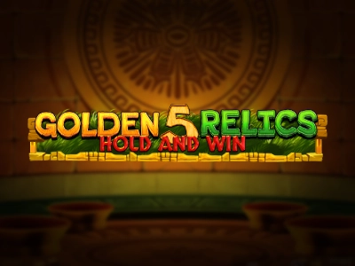 5 Golden Relics Slot Logo