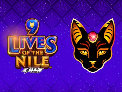 9 Lives of the Nile Slot Logo