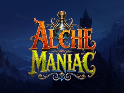 Alchemaniac Slot Logo