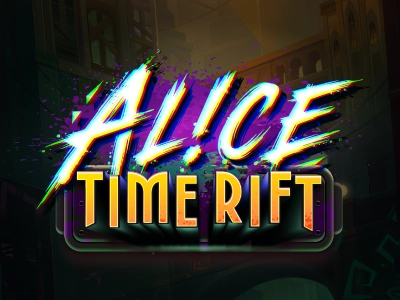 Alice Time Rift Slot Logo