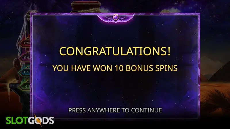 slot feature screenshot