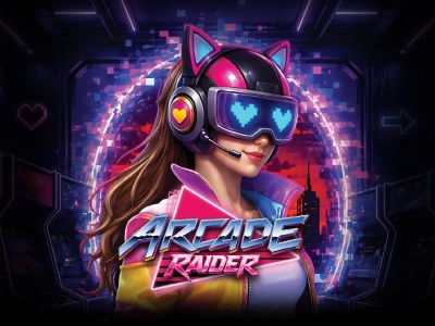 Arcade Raider Slot Logo