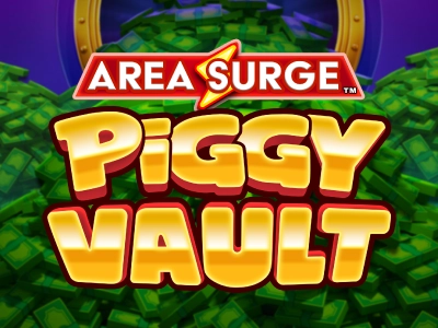 Area Surge Piggy Vault Slot Logo