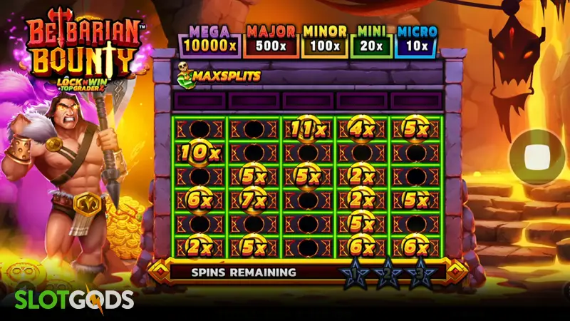 slot feature screenshot