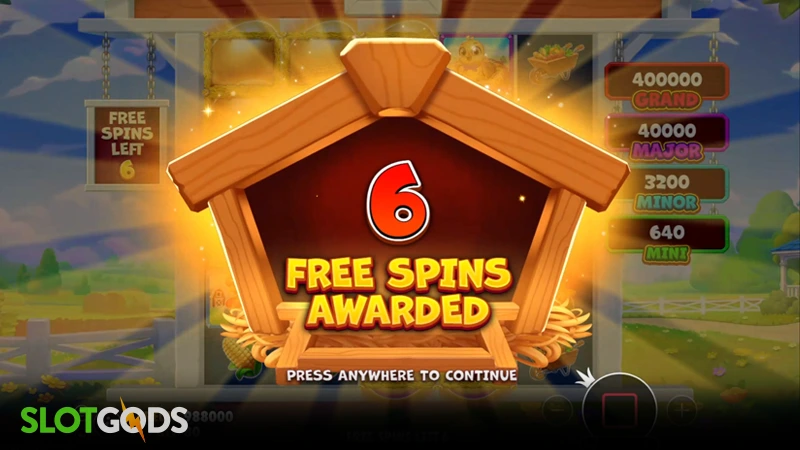 slot feature screenshot