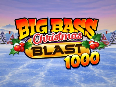 Big Bass Christmas Blast 1000 Slot Logo